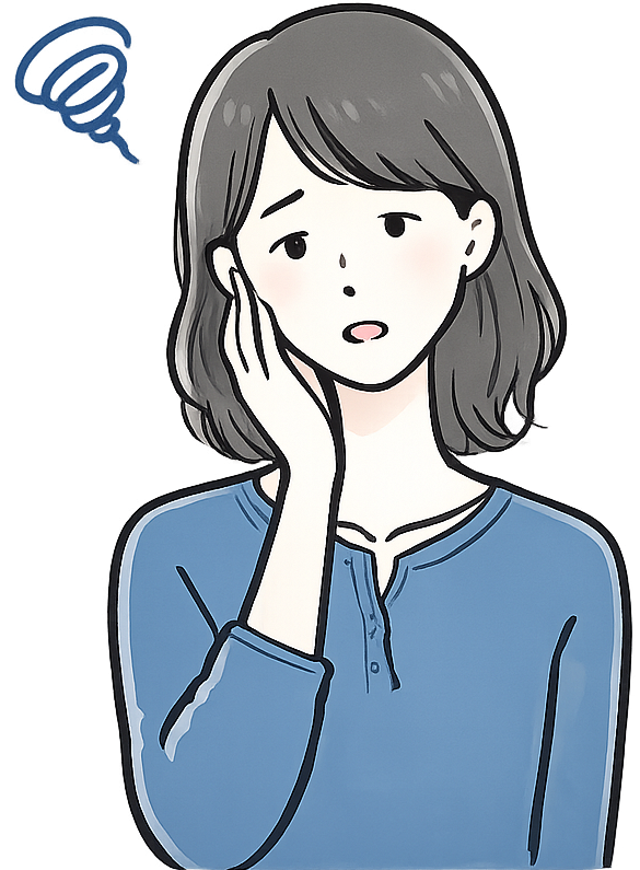 麻酔が苦手な女性
